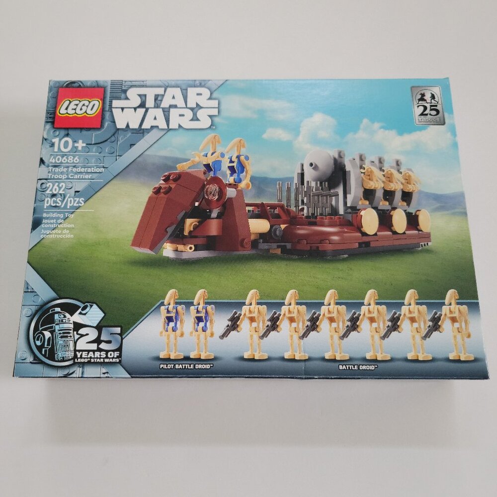 Trade Federation Troop Carrier - LEGO Star Wars 25th Anniversary GWP 40686, new